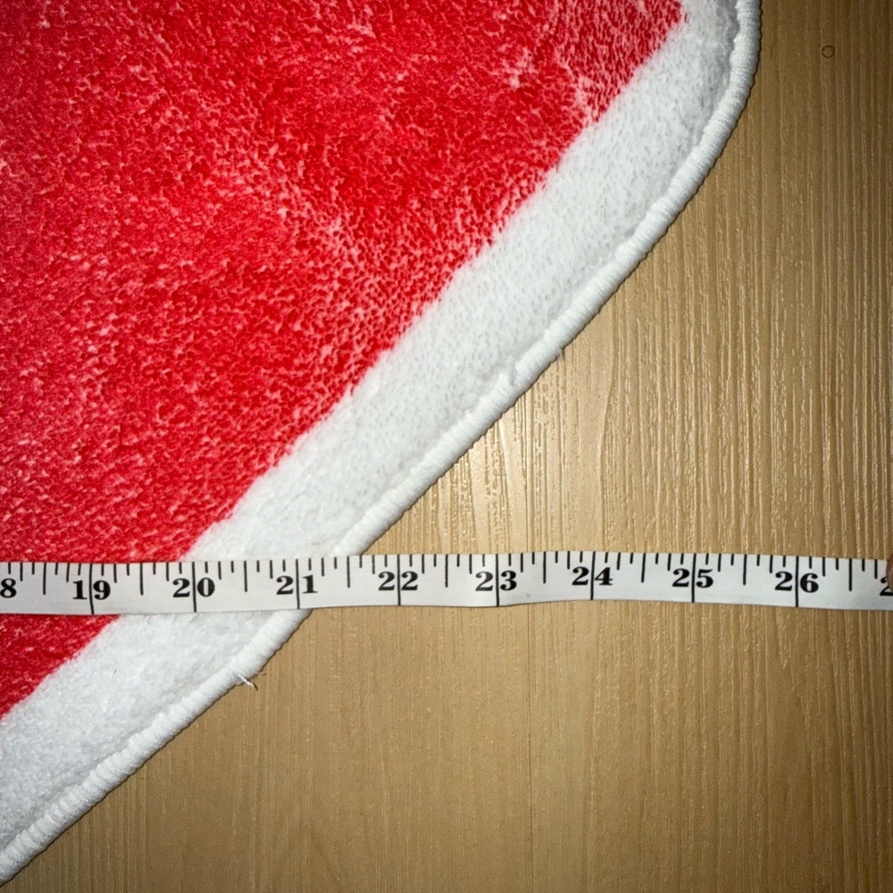 Human Made Bold Red Heart Rug - Picture 2 of 3